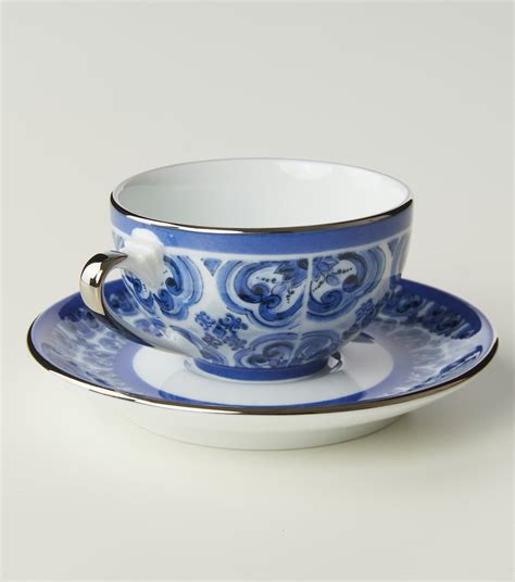 dolce gabbana espresso set|Dolce & Gabbana Blu Mediterraneo Espresso Set.